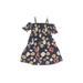 Art Class Dress: Blue Floral Skirts & Dresses - Size 3Toddler