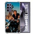 Cokitec Verstärkte Schutzhülle für Samsung Galaxy S24 Ultra Musik Johnny Hallyday Moto