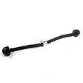 Pulley System,Gym Cable Attachments Cable Machine Attachment Triceps Rope Pull Down Bodybuilding Muscle Strength Training For Gym Fitness Equipment Weight Lifting (Color : Black)