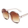 MiqiZWQ Sunglasses womens Round Frame Sunglasses Women Retro Brown Black Lady Sun Glasses Female Fashion Outdoor Driving-A-A