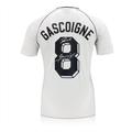 Exclusive Memorabilia Paul Gascoigne Signed Spurs 1991 FA Cup Semi-Final Football Shirt