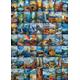 National Parks Puzzle Art Puzzles for Adults 1000 Pieces, Painting Jigsaw Puzzles Van Gogh National Park Puzzles, Volcano Yellowstone Travel Puzzles for Adults Scenery Puzzle