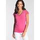 T-Shirt LAURA SCOTT Gr. 48, pink Damen Shirts V-Shirts