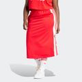 Sweatrock ADIDAS ORIGINALS "ADIBREAK SKIRT" Gr. 1X (46/48), rot (better scarlet) Damen Röcke