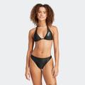 Bustier-Bikini ADIDAS PERFORMANCE "SPW NECKH BIK" Gr. XS, N-Gr, schwarz-weiß (black, white) Damen Bikini-Sets Bekleidung
