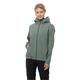 Funktionsjacke JACK WOLFSKIN "ELSBERG 2.5L JKT W" Gr. XL, grün (hedge green) Damen Jacken Sportjacken