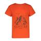 T-Shirt ICEPEAK "K SHIRT LEADVILLE" Gr. 152, orange Kinder Shirts T-Shirts