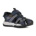 Sandale GEOX "J BOREALIS BOY B" Gr. 28, blau (navy, grau) Kinder Schuhe