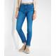 5-Pocket-Jeans BRAX "Style CAROLA" Gr. 38L (76), Langgrößen, grau (stein) Damen Jeans 5-Pocket-Jeans