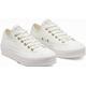 Sneaker CONVERSE "CHUCK TAYLOR ALL STAR LIFT PLATFORM" Gr. 37, weiß (vintage white) Schuhe Sneaker