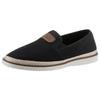 Slipper RIEKER, Herren, Gr. 44, schwarz, Textil, casual, Schuhe, Espadrilles, Sommerschuh 150 Jahre RIEKER Jubiläumsartikel