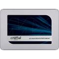 CRUCIAL interne SSD "MX500 1TB SSD" Festplatten Gr. 1 TB, silberfarben Interne Festplatten