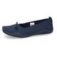 Ballerina DOCKERS BY GERLI Gr. 42, blau (navy, grau) Damen Schuhe Ballerinas