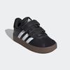 Klettschuh ADIDAS SPORTSWEAR "VL COURT 3.0 KIDS", Gr. 27, schwarz-weiß (core schwarz, cloud weiß, core schwarz), Synthetik, Leder, sportlich, Schuhe, inspiriert vom Design des adidas samba