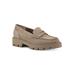 Women's Gunner Loafers by White Mountain in Wood Suede (Size 8 1/2 M)