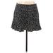 Banana Republic Casual Mini Skirt Mini: Black Polka Dots Bottoms - Women's Size 6