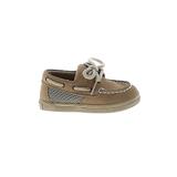 Sperry Top Sider Dress Shoes: Tan Color Block Shoes - Kids Boy's Size 4