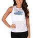 Women's Concepts Sport White Minnesota Timberwolves Infuse Lightweight Slub Knit Tank Top