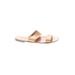 J.Crew Factory Store Sandals: Gold Print Shoes - Women's Size 7 - Open Toe