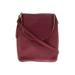 Hobo Bag The Original Leather Crossbody Bag: Pebbled Burgundy Print Bags