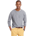 J. Crew Sweaters | J Crew Light Heather Grey Rugged Cotton Sweater Crew Neck | Color: Gray | Size: M