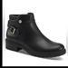 Giani Bernini Shoes | Giani Bernini Womens Brennin P Faux Leather Ankle Boots | Color: Black | Size: 5.5