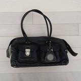 Dooney & Bourke Bags | Dooney & Bourke Women's Double Pocket Satchel Purse Bag Black | Color: Black | Size: One Size