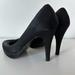Nine West Shoes | Black Satin 7.5 Nine West Heels | Color: Black | Size: 7.5