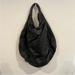 Anthropologie Bags | Anthropologie Black Slouchy Hobo Lambs Leather Bag Excellent Condition | Color: Black/Gold | Size: Os