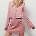 Free People Dresses | Free People - Fp Beach - Cool Cat Ribbed Knit Open Back Mini Dress - Size Large | Color: Pink | Size: L