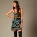 Free People Dresses | Free People Y2k Lost In Paradise Floral Velvet Mini Dress Size 2 Nwt Metallic | Color: Black/Gold | Size: 2