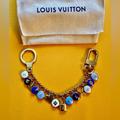 Louis Vuitton Accessories | Authentic Louis Vuitton Porte Cles Chaine Pastilles Bag Charm | Color: Gold | Size: Os