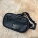 Adidas Bags | Adidas Leather Belt Bag | Color: Black/Silver | Size: Os