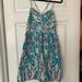 American Eagle Outfitters Dresses | American Eagle Size Small Teal Patterned Dress | Color: Blue/Green | Size: S