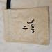Kate Spade Bags | Kate Spade | Nwot Travel Ribbon Drawstring Drop Cloth Bags | Color: Black/Cream | Size: Os