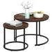Garden 4 you Coffee Table Marble White Nesting Table 2 Sets Modern Furniture Living Room Sets End Side Table Night Stand