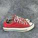 Converse Shoes | Converse All Star Shoes Womens 7 Red White Chuck Taylor Sneakers Mens 5 M9696 | Color: Red | Size: 7