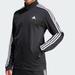 Adidas Jackets & Coats | Essentials Warm-Up 3-Stripes Track Jacket | Color: Black/White | Size: L