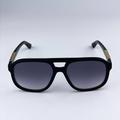 Gucci Accessories | Gucci Gg1188s 002 Brand New Sunglasses Black Grey Gradient Pilot Unisex | Color: Black/Gray | Size: Os