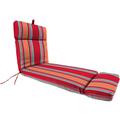 Sand & Stable™ 72" x 22" Outdoor Chaise Lounge Cushion w/ Ties and Loop Polyester | Wayfair 97ED5A342D694F6881FF5A01DAF3EFC8