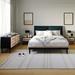CasePiece Aryan Bedroom Set Upholstered in Brown | 39.96 H x 68.11 W x 86.6 D in | Wayfair C227QPL-AOK-WD_C4