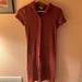 American Eagle Outfitters Dresses | American Eagle Knit Polo Dress | Color: Orange/Red | Size: M