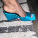 Zara Shoes | Blue Mules | Color: Blue | Size: 41