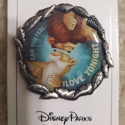 Disney Other | Disney Parks 3d Pin The Lion King "Can You Feel The Love Tonight" Simba Nala | Color: Blue/Silver | Size: Os