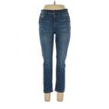 Soho JEANS NEW YORK & COMPANY Jeans - Mid/Reg Rise: Blue Bottoms - Women's Size 12