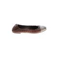 Tory Burch Flats: Brown Shoes - Women's Size 6 - Round Toe