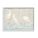 Stupell Industries Az-931-Framed Rustic Nautical Herons by June Erica Vess Canvas | 11 H x 14 W x 1.5 D in | Wayfair az-931_wfr_11x14