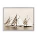 Stupell Industries Az-991-Framed Vintage Sailboat Fleet Canvas in White | 11 H x 14 W x 1.5 D in | Wayfair az-991_gff_11x14