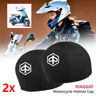 Per PIAGGIO Liberty125 MP3 500 Medley Beverly 300 ZIP50 X7 X9 moto Balaclavas casco interno sudore