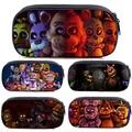 Trousse à crayons Five Nights At Freddy's Anime fournitures scolaires de bureau FnPG sac à stylos